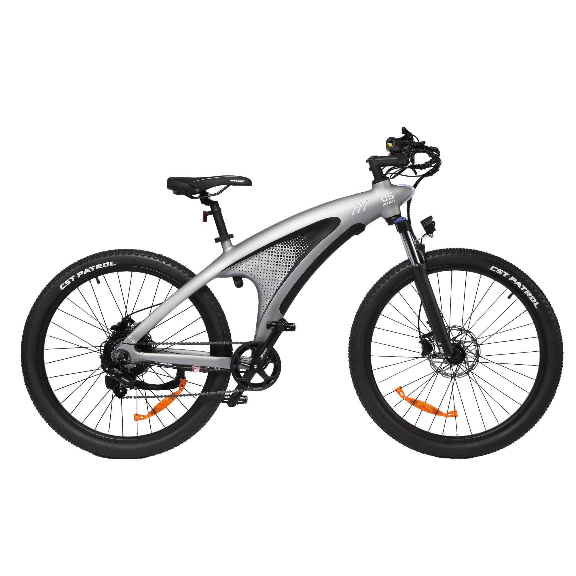 HX Q5 Shark Electric Bike with Built-in Battery