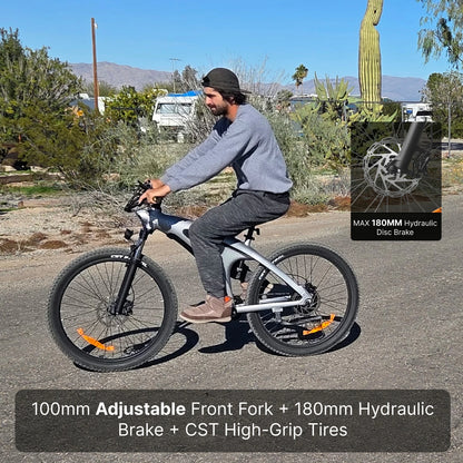 HX Q5 Shark Electric Bike Includes a 48V 20Ah Battery